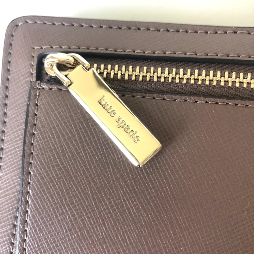 Kate spade Darcy Slim bifold Wallet-Warm Vellum